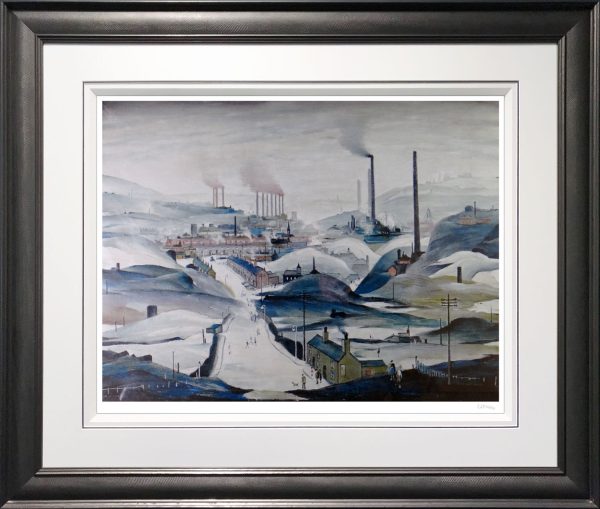 L S Lowry - Industrial Panorama - Signed Ltd Edition Print