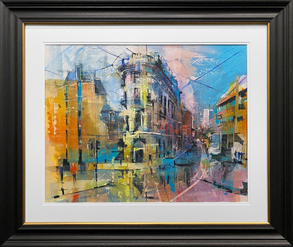 Rob Wilson - No1 Albert Square Original Painting for Sale