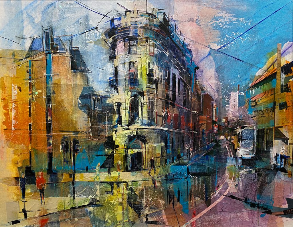 Rob Wilson - No1 Albert Square Original Painting For Sale