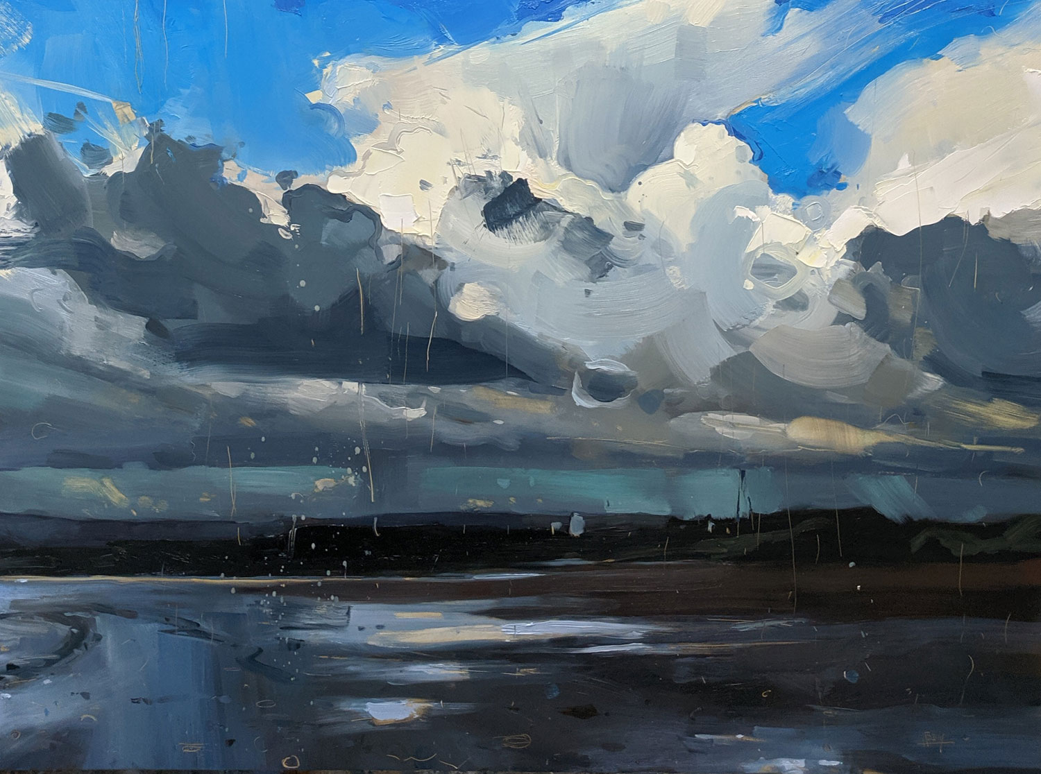 Hester Berry - Cumulonimbus - Oil Painting For Sale