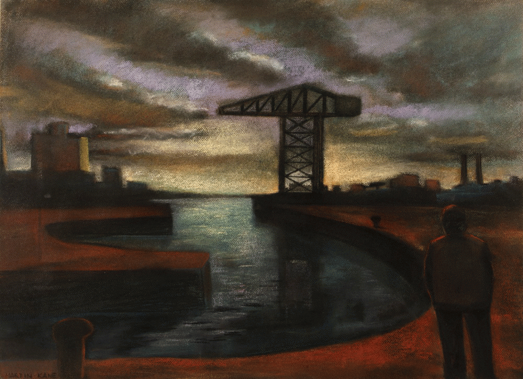 Martin Kane - Clydeside - Modern British Art for Sale