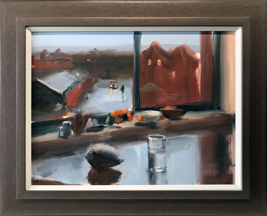 Liam Spencer - Studio Window - Original Painting for Sale