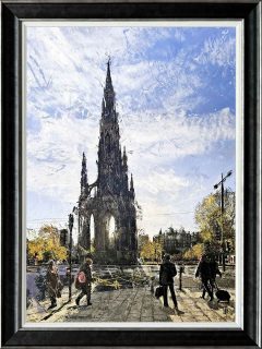 Ben Ark - Scott Monument Silhouette